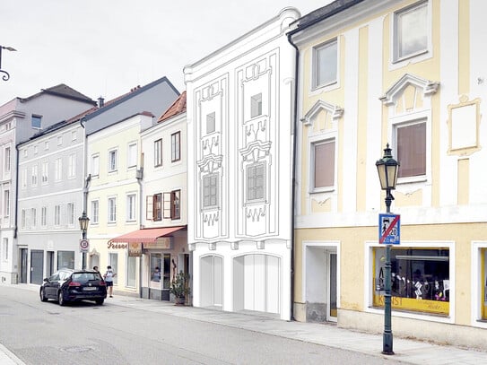 Einzigartiges Stadthaus mit 5- Zimmer, Garten und Panorama Balkon in Enns (in Renovierung)