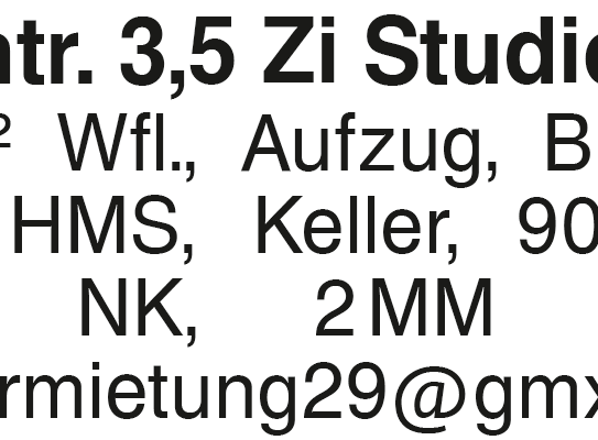 CR Zentrum 3,5 Zi Studio