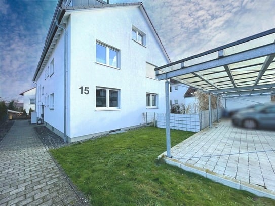 Seltene Gelegenheit in Ulm/Lehr! Topmoderne 3-Zimmerwohnung mit eigenem Garten!