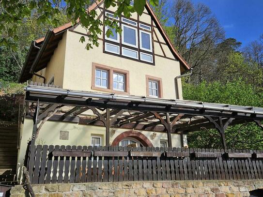 * Zwei- sowie Mehrfamilienhaus mit großem Freizeitgrundstück in Gleisweiler *