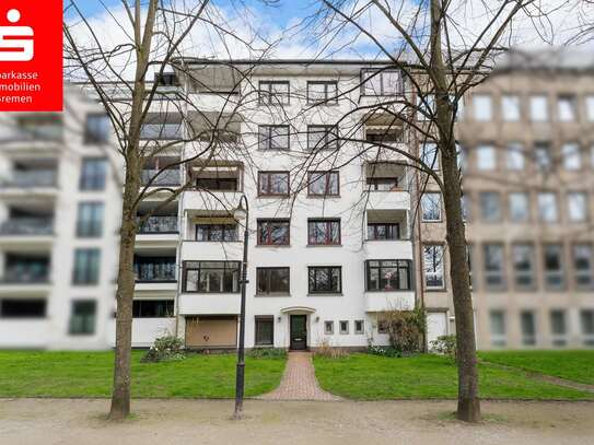 Exklusive 4-Zimmer-Wohnung mit Blick auf die Bremer Wallanlagen