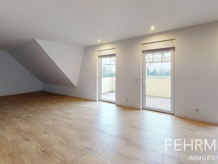 Dachgeschosswohnung mit großzügigen Balkon in Emsbüren-Elbergen zur Miete