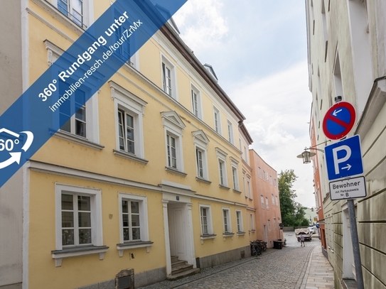 Altstadtappartement mit herrlichem Innblick in Toplage und Tageslichtbad – nur 5 Gehminuten zur UNI