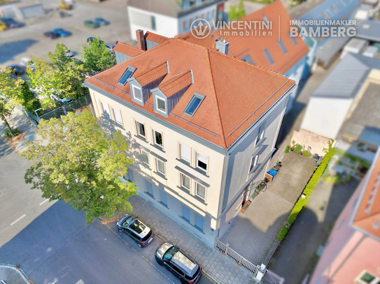 Stattliche 169m² Wfl. mit historischem Flair und modernem Dachgeschossausbau von 2002