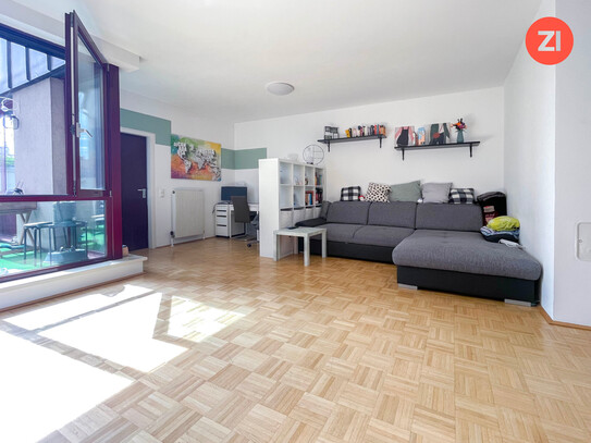 Terrassenwohnung in Linzer Innenstadt - 2- Zimmer inkl. Küche