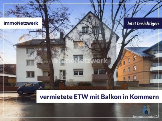 NEU***Zwei Zimmer ETW mit Balkon in direkter Stadtlage von Kommern***NEU