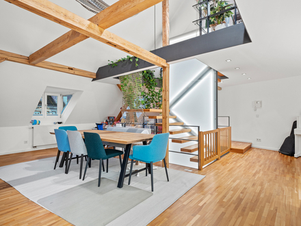 Großzügig und außergewöhnlich: Dachgeschoss-Maisonettewohnung in der Altstadt von Ravensburg