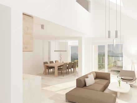Loft-Style Wohntraum: Neubau mit 3-4 Zimmern, 2 Tageslichtbädern, 2 Garagen – Perfekt für moderne Wohnansprüche