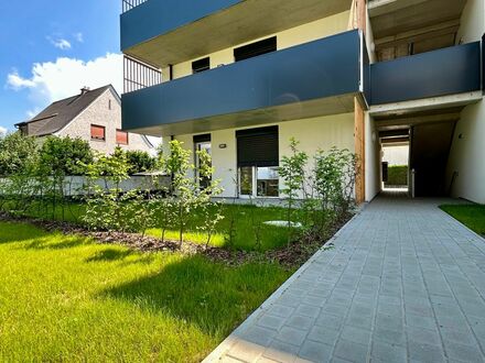 * Gemütliche 2-Zimmer-Gartenwohnung mit modernem Flair und Garagenplatz am Primelweg 1 *