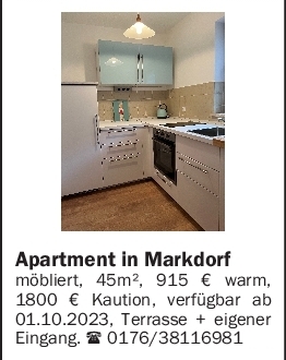 Vermietung 1-2 Zimmer-Wohnungen