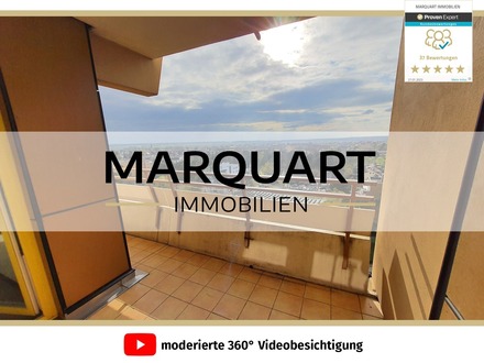 Altersgerechte 3-Zimmer ETW, Abendsonne auf der Loggia, TG-Stellplatz