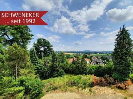 Großzügige, helle 3-Zimmer-Neubauwohnung mit überdachtem Balkon und schönem Blick in Hiddenhausen-Schweicheln!