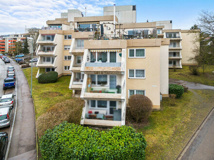 360° I Vermietete 3-Zimmer-Wohnung + TG-Stellplatz und sonniger Loggia in Neu-Ulm/Offenhausen