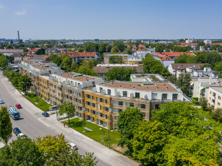 Sofort-Rendite: Sagenhaftes Dachterrassen-Studentenapartment in Schwabing-Freimann