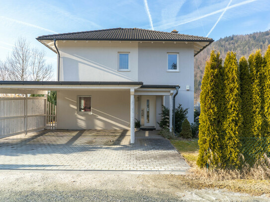 Junges Einfamilienhaus in Pörtschach bei Völkermarkt mit Pool in sonniger Lage