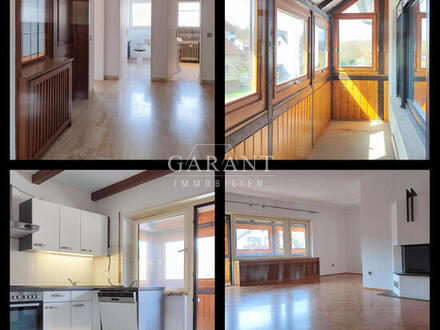 Großzügige, gemütliche 3-Zimmer-Wohnung mit "zwei" Loggien und "Bürokeller"!