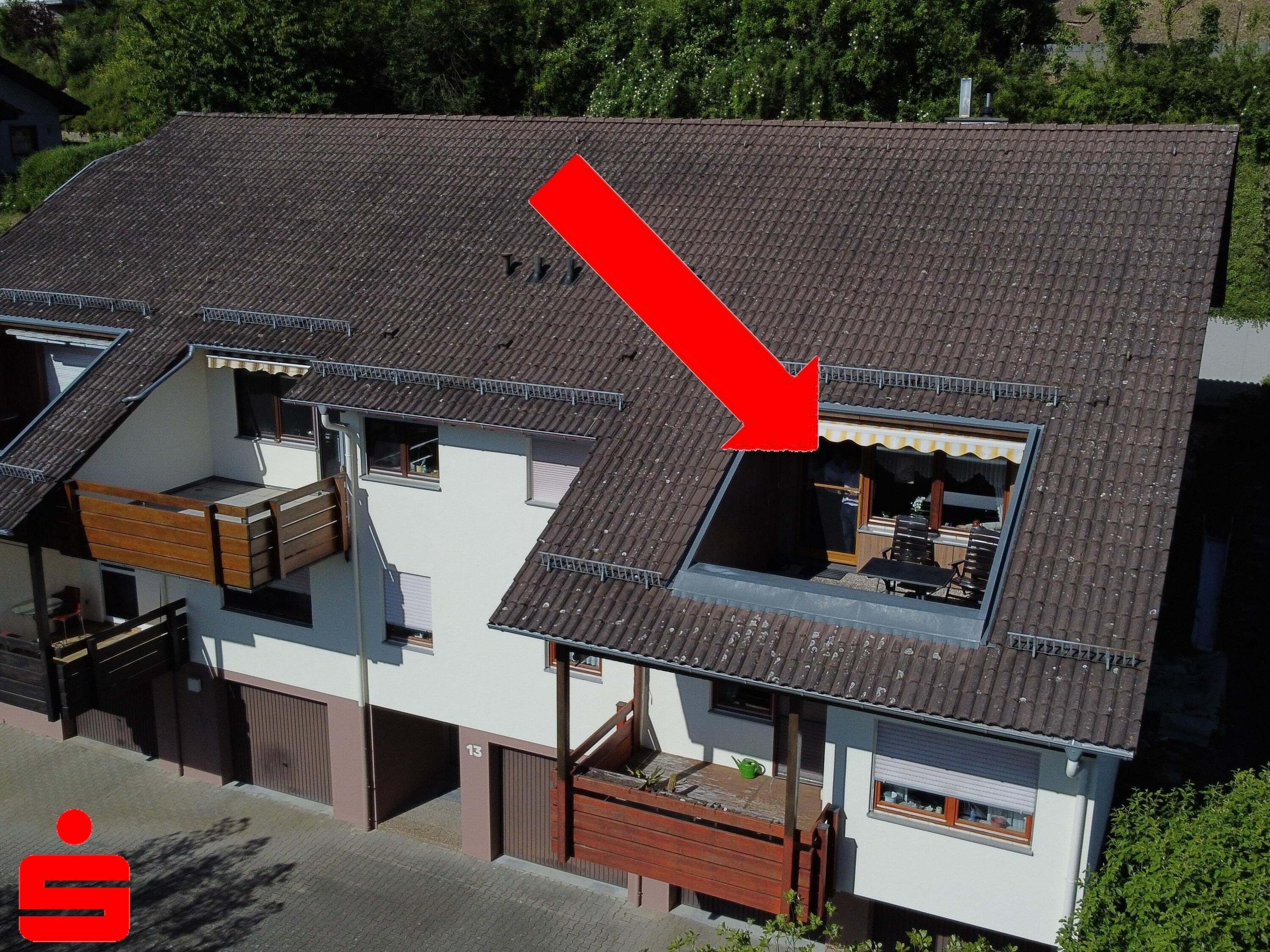 Gemütliche 3-Zimmer-Wohnung mit toller Dachterrasse und Ausblick ins Kupfertal
