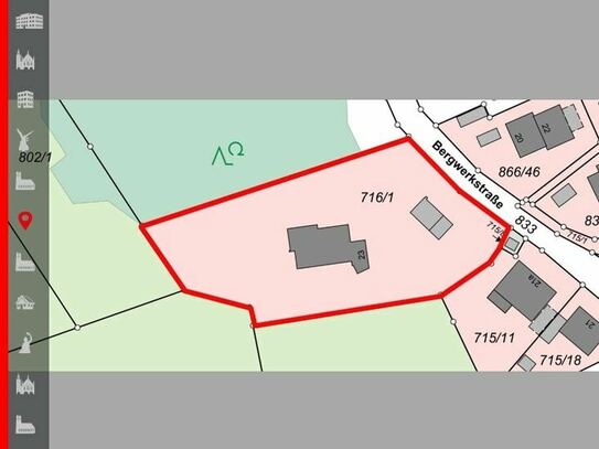 Attraktives und erschlossenes Baugrundstück mit ca. 3.079 m² in toller Ferienregion