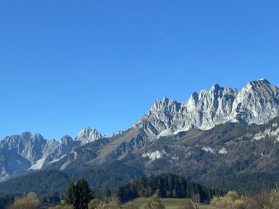 "Panorama-Living" 3 Zimmer mit moderner Küche - Phänomenaler Blick zum "Wilden Kaiser" und "Hahnenkamm" - zu kaufen in…