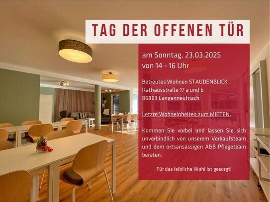 *SUPER ATTRAKTIVE KAPITALANLAGE: BETREUTES WOHNEN – STETS GESUCHTER WOHNRAUM! *