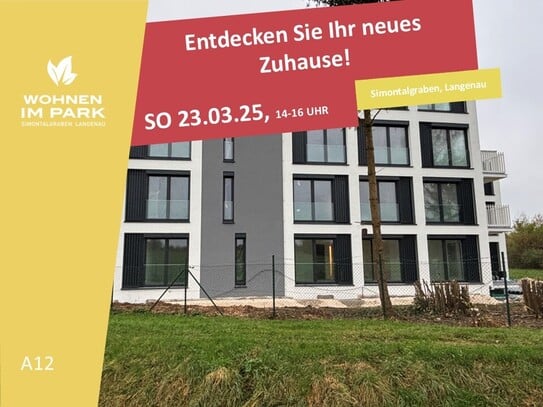 2 ZIMMER ETW IM 2. OG - "WOHNEN IM PARK" IN LANGENAU - A12