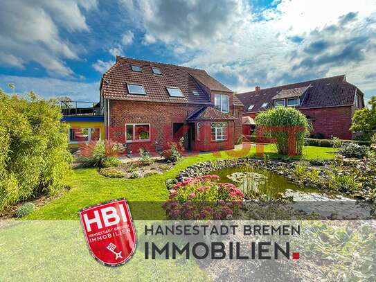 Loxstedt / Einfamilienhaus mit Entwicklungspotenzial im Naturschutzgebiet, nah zur Alten Weser!