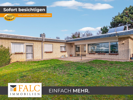 Alles dabei: Bungalow, Büro, Halle, Garage, Maxi-Carport, Pool-Option, ...