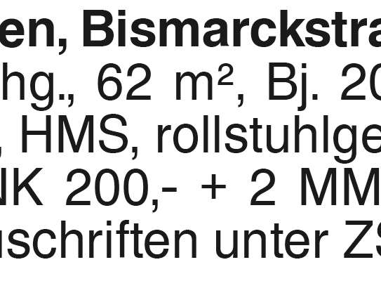 Münsingen, Bismarkstr., 2,5-Zi-Whg.