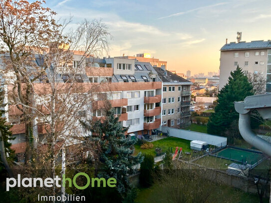 Nahe Klinik Floridsdorf Hübsche Dachgeschosswohnung mit Weitblick