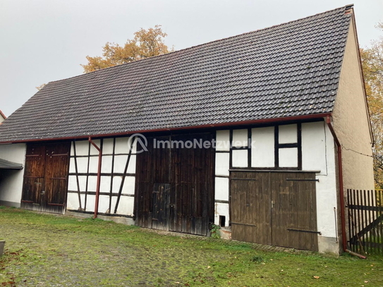 Vierseithof in Leipzig-Südwest nahe Cospudener See