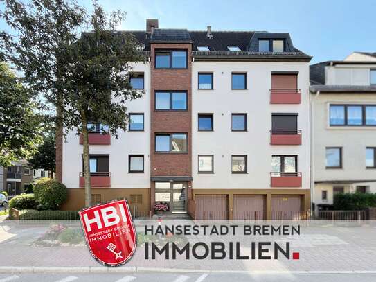 Findorff / Großzügige 4-Zimmerwohnung mit Südbalkon und Einbauküche