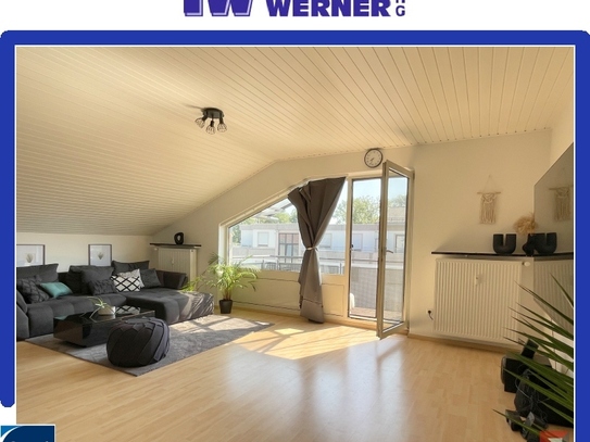 ***Gepflegte 2,5-Zimmer-DG-Wohnung mit Balkon in RO/ Aisingerwies***