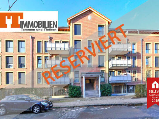 TT bietet an: Barrierefreie 3-Zimmer Eigentumswohnung mit Balkon und PKW-Stellplatz nähe Bontekai!