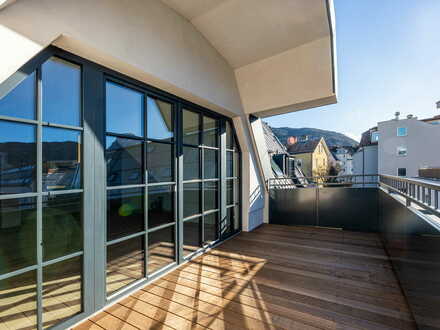 Panorama Dachgeschoss-Wohnung im Zentrum von Kufstein