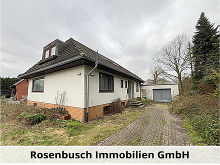 Einfamilienhaus mit großen Grundstück sucht Handwerker in Lilienthal.
