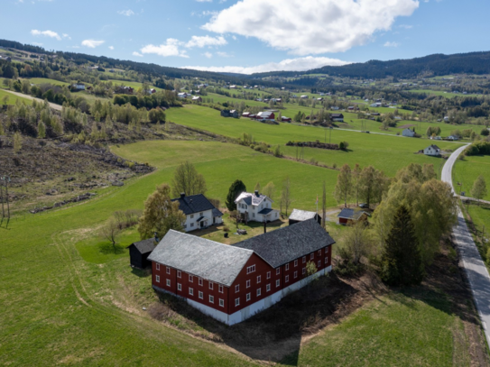 Historischer Bauernhof in Norwegen