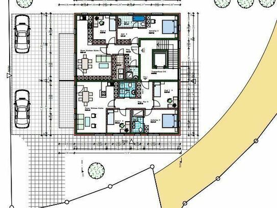 Barrierefreie KfW 40+ Wohnung mit Balkon und Fernsicht