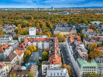 Herrschaftliche 5-6 Zi. Jugendstilwohnung. Großzügiges Wohnen zw. Stadtleben und Englischen Garten.