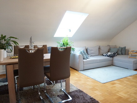 Dachgeschosswohnung ohne Balkon für den Single
