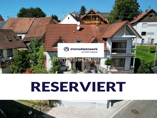 Freistehendes Einfamilienhaus mit sonniger Terrasse und geräumiger Garage in Steinbach am Glan