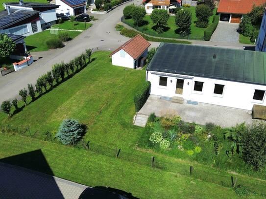 Helle Erdgeschosswohnung mit großem Garten nähe Memmingen