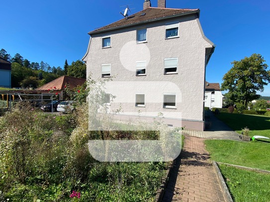 Wohnen mit Garten am Stadtrand! Erdgeschosswohnung in Sulzbach-Rosenberg