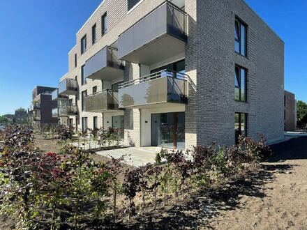Vorletzter Bauabschnitt - Haus 14: Terrassenwohnung mit ansprechendem Grundriss zum Erstbezug