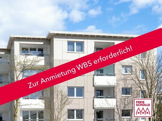 Frisch modernisiert - Helle Wohnung mit Balkon - "Freie Scholle eG"