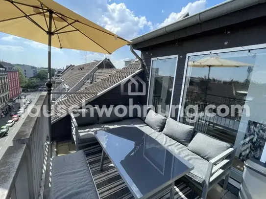 [TAUSCHWOHNUNG] Maisonette Wohnung mit Dachterrasse Nähe Rathenauplatz