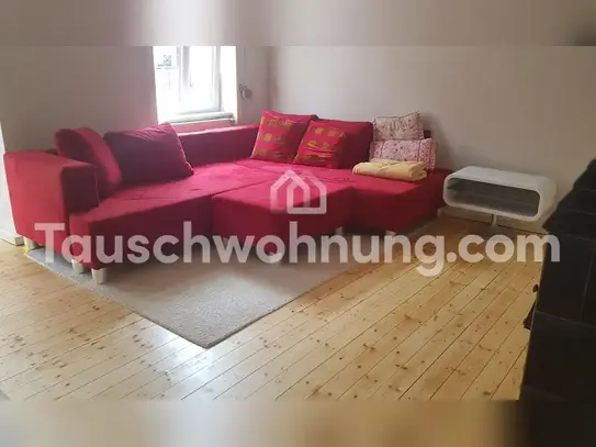 [TAUSCHWOHNUNG] Altbau Lehenviertel (3 Zi) gegen ruhige Lage mit Terrasse