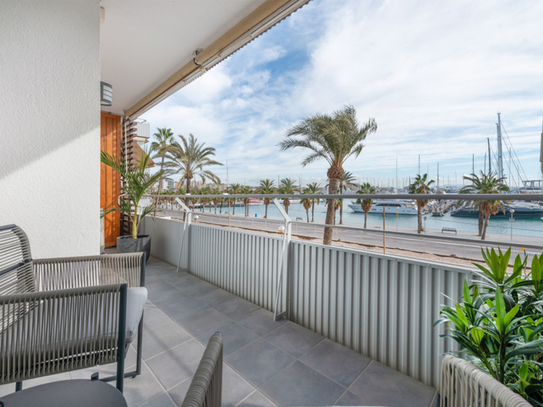 PALMA DE MALLORCA - Appartement mit Blick zum Hafen am Paseo Maritimo