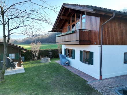 Gepflegtes Einfamilienhaus in Ortsrandlage mit Ausblick bis zum Kaisergebirge