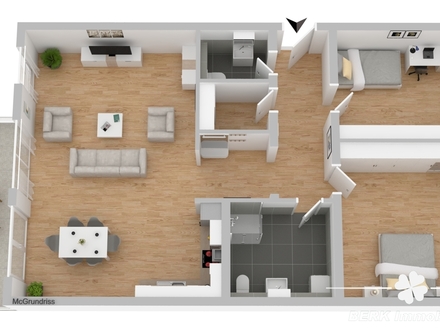 BERK Immobilien - Appartement in Neubau Wohnanlage