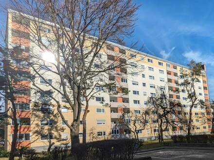 Sonnige 3-Zi.-Dachgeschosswohnung mit herrlichem Ausblick in Feldmoching